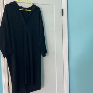 VINCE Silk Shift Dress